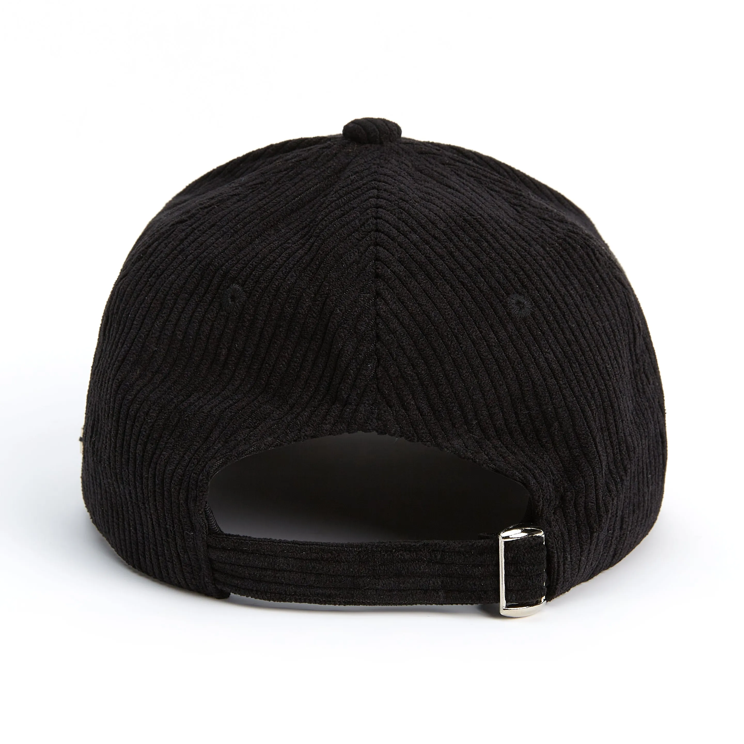 Fevani Baseball Black Cap with Metal Badge