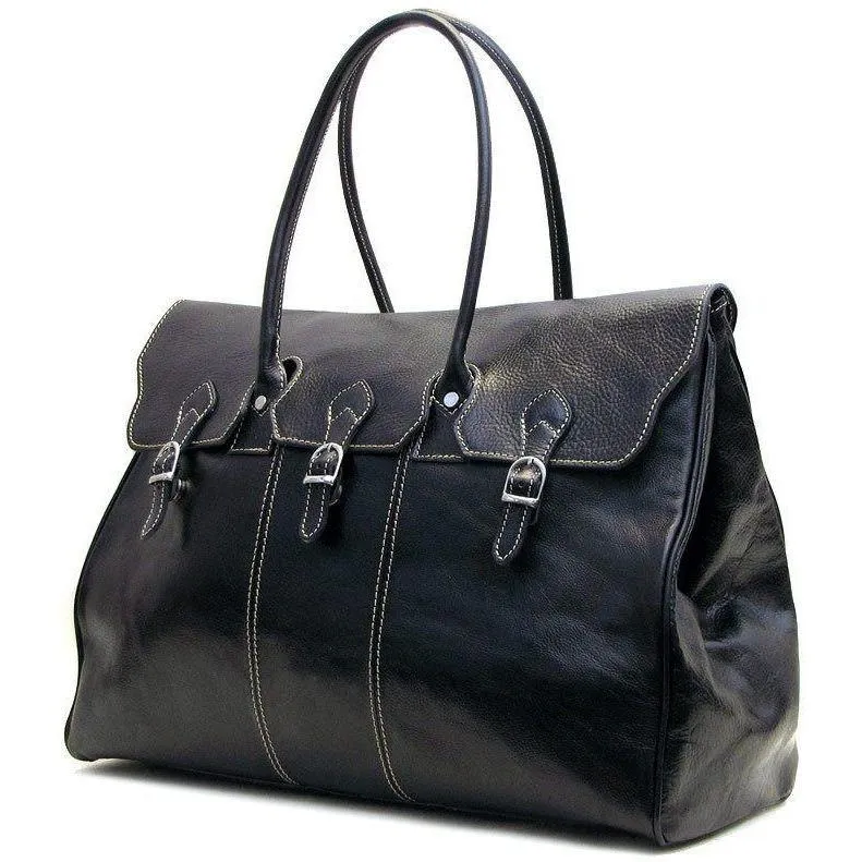 Floto Leather Lugano Duffle