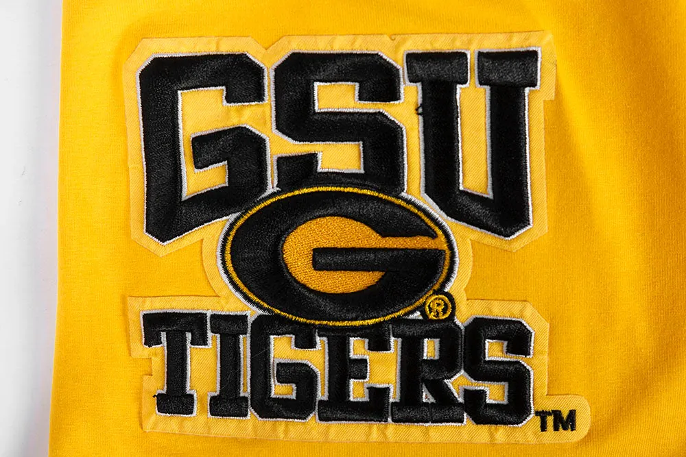 GRAMBLING STATE UNIVERSITY CLASSIC MEN'S STACKED LOGO TEE (YELLOW)