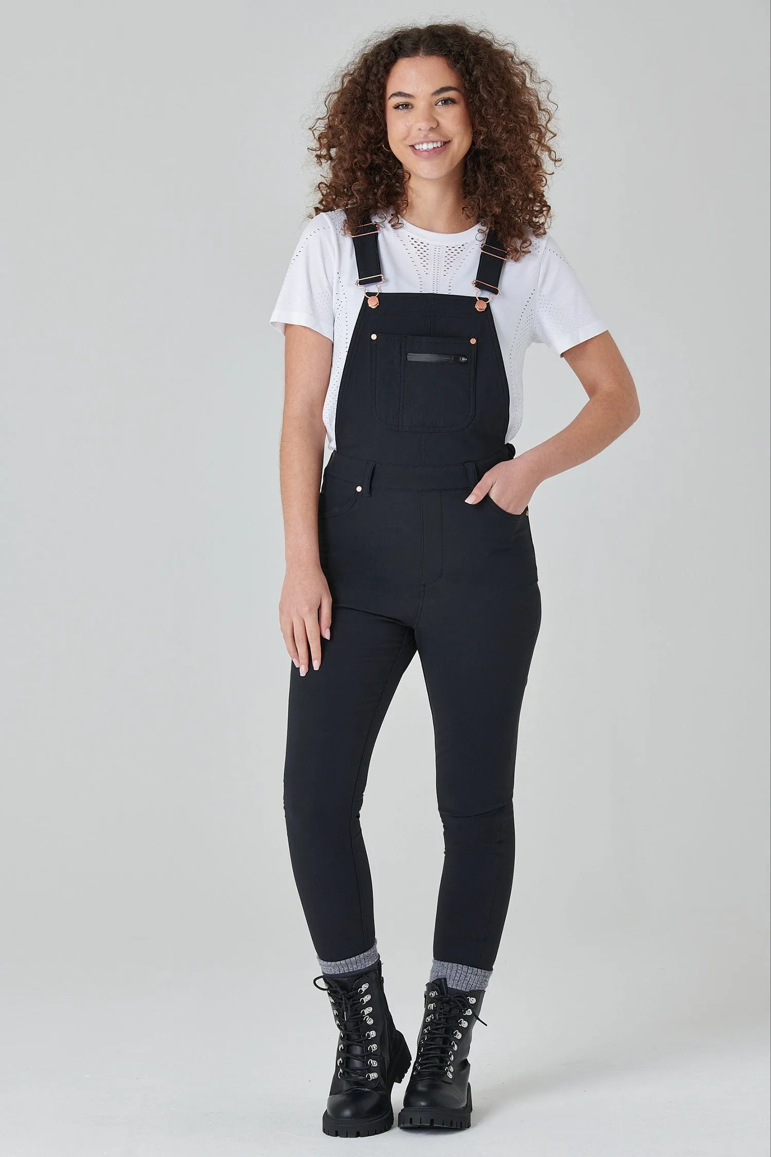 High-Abrasion Overalls - Black