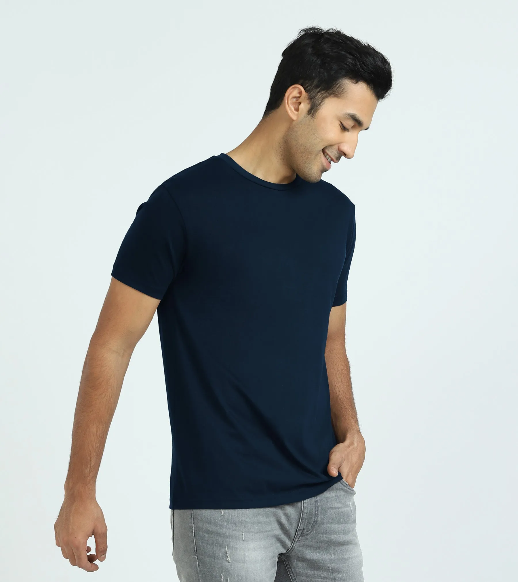 Iconique Supima Cotton T-shirt Midnight Blue