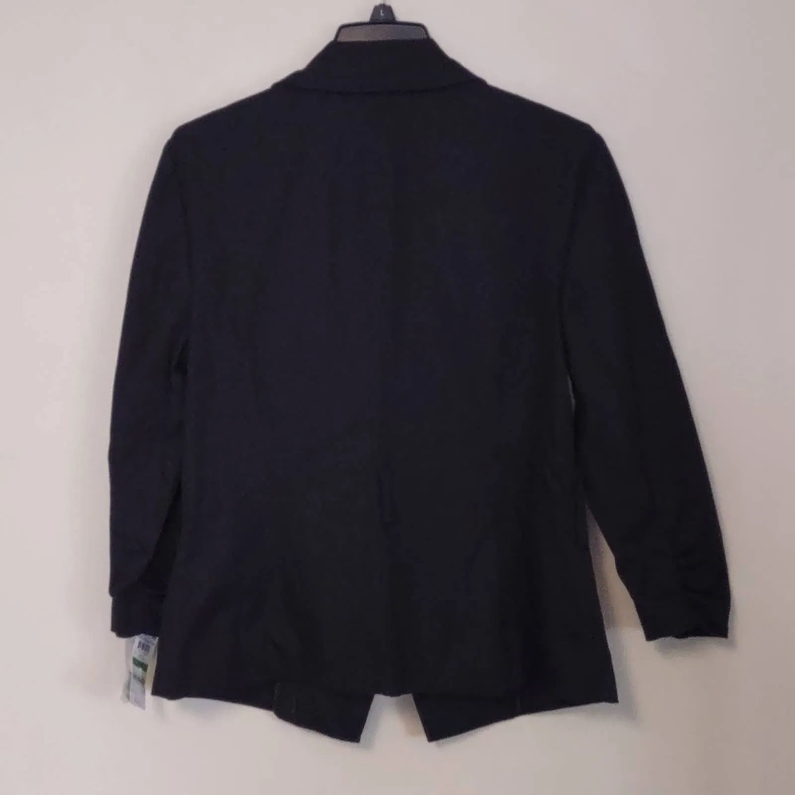 INC One Button Blazer Jacket Black Large