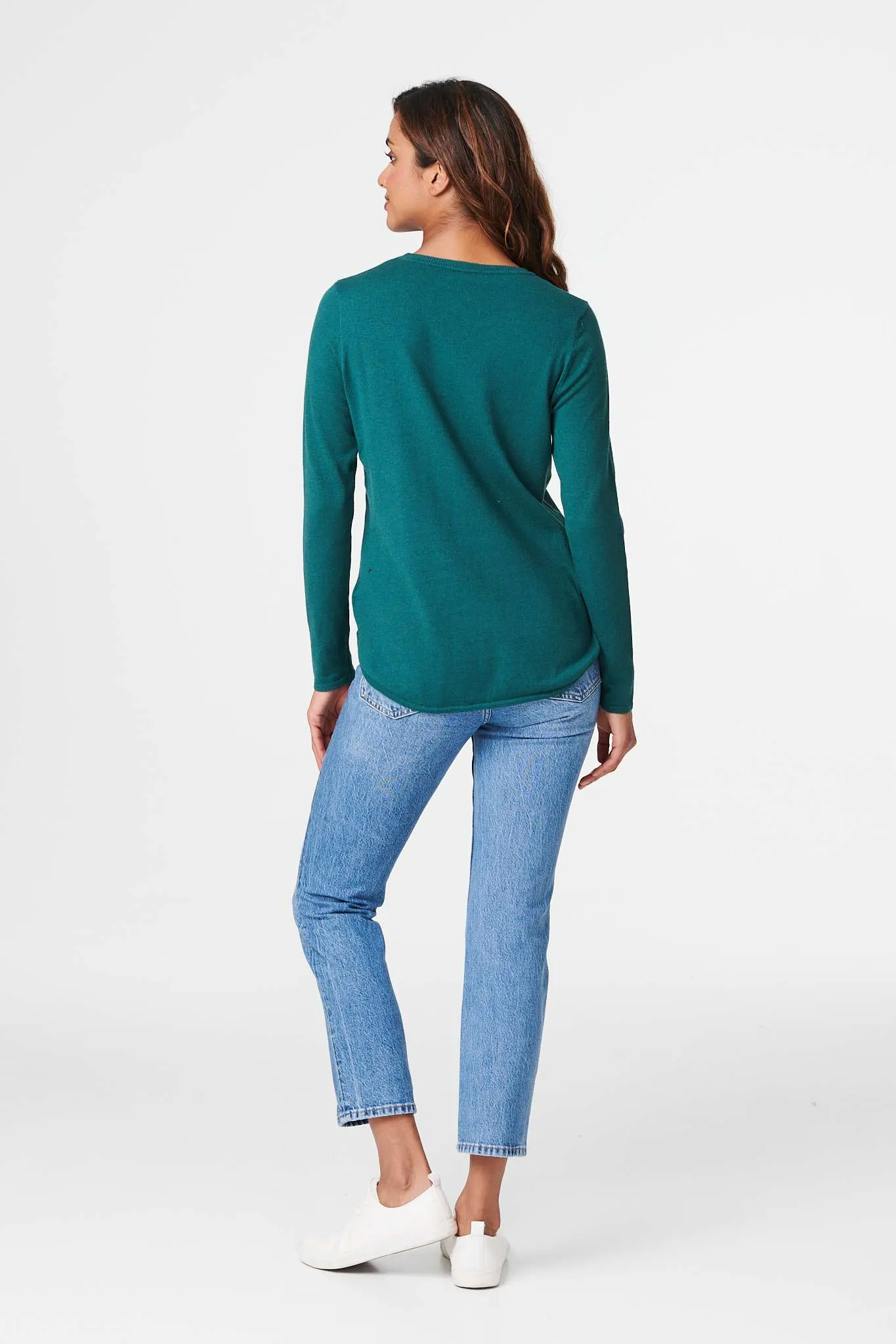 Long Sleeve Knit Pullover