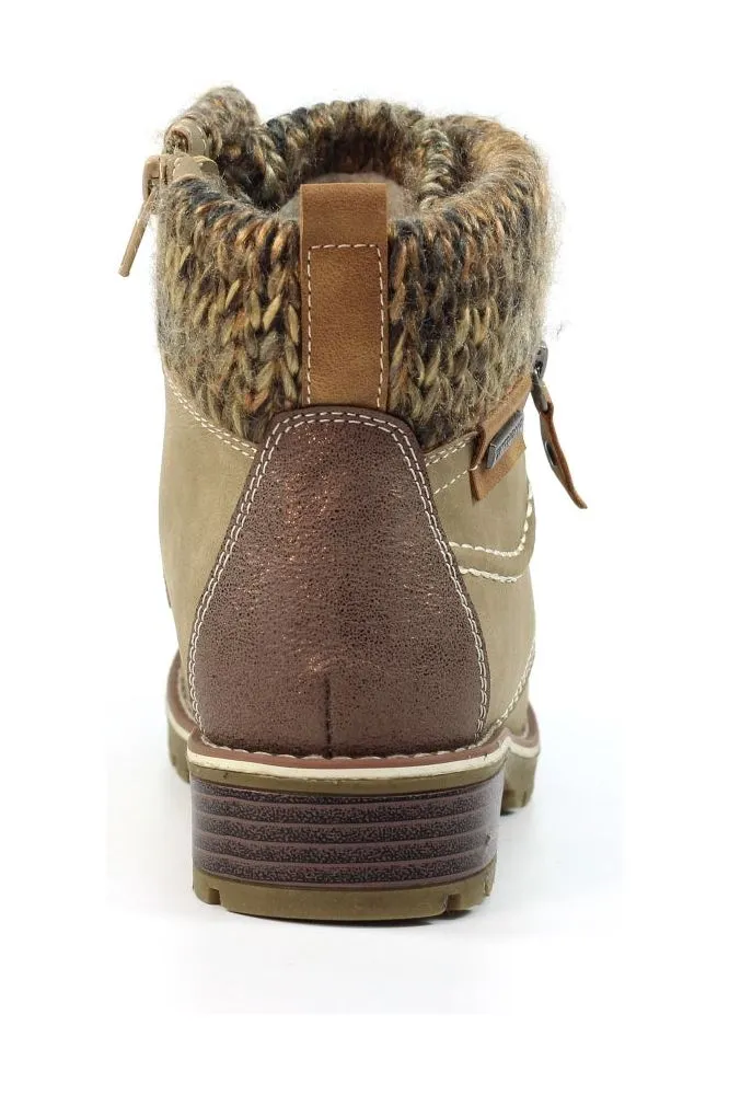 Lunar Millie Stone Waterproof Boot GLB123