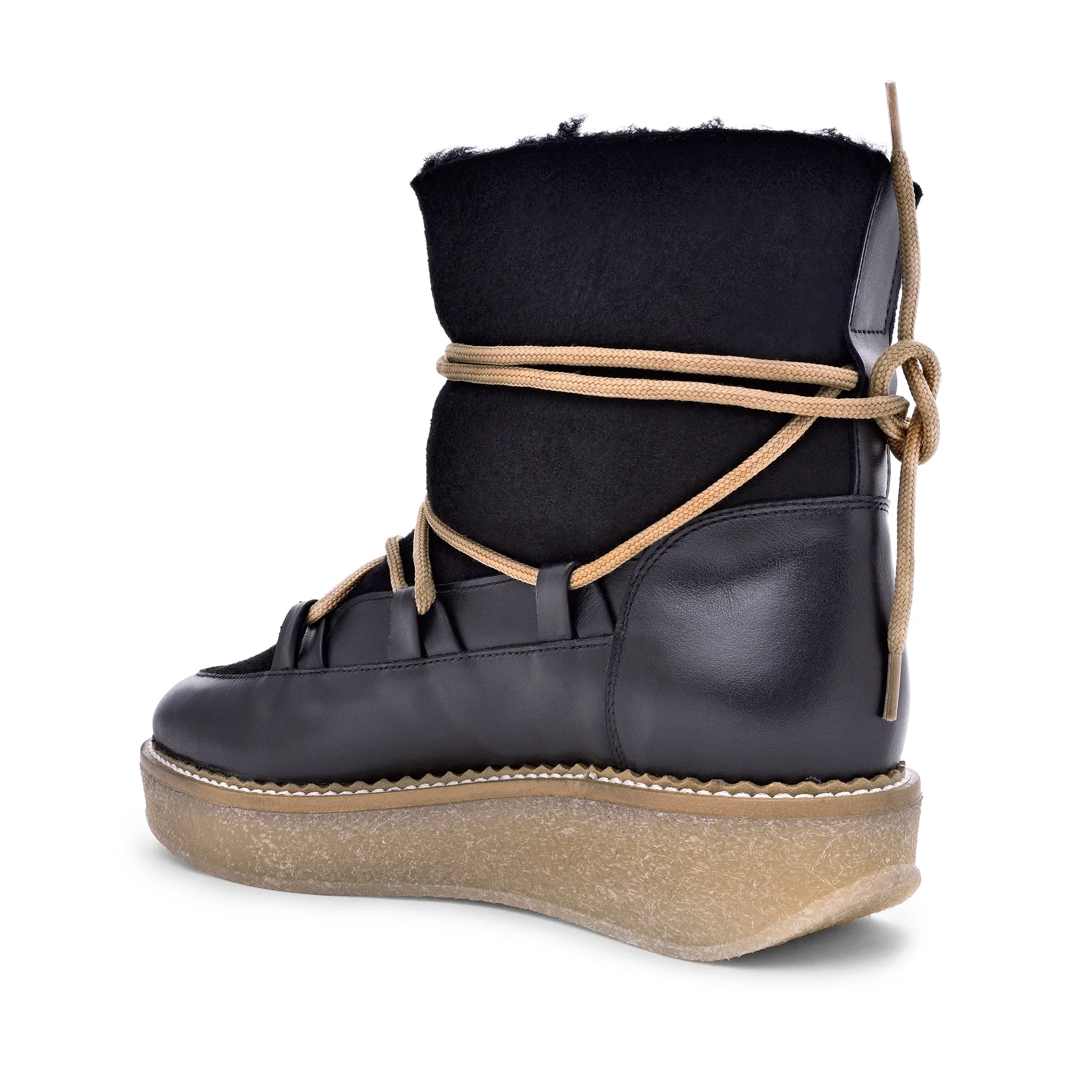 Machiko Black Winter Boots