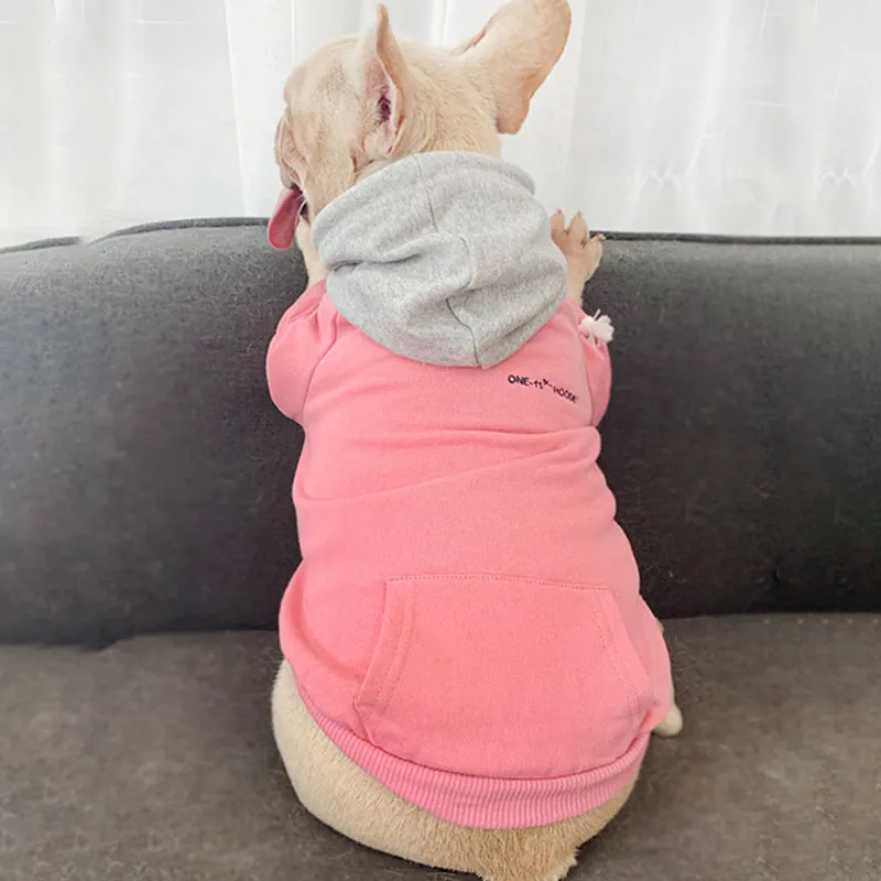 Matching Small Dog and Owner Hoodie