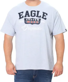 Mens Printed Eagle Custom Made Tee