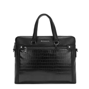 MENS VEGAN LEATHER BRIEFCASE