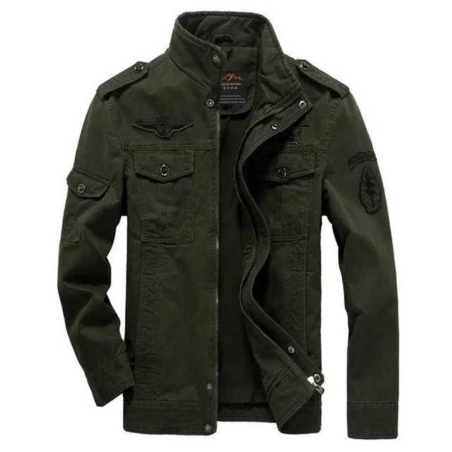 Military Men Bomber Jacket