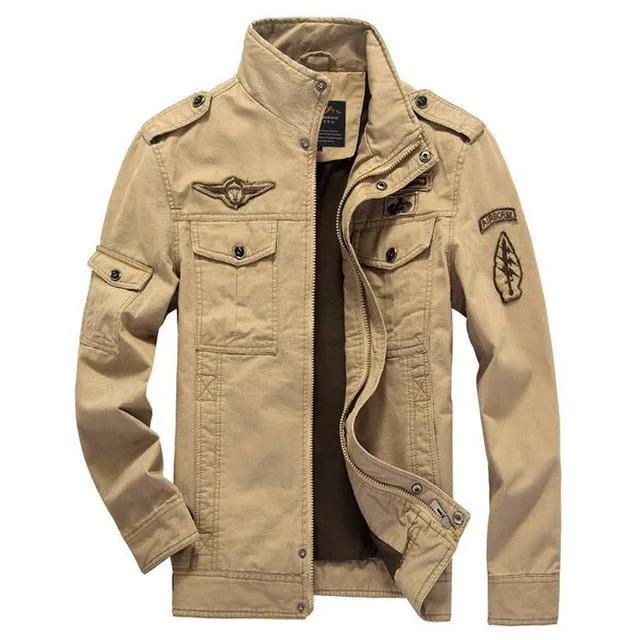 Military Men Bomber Jacket