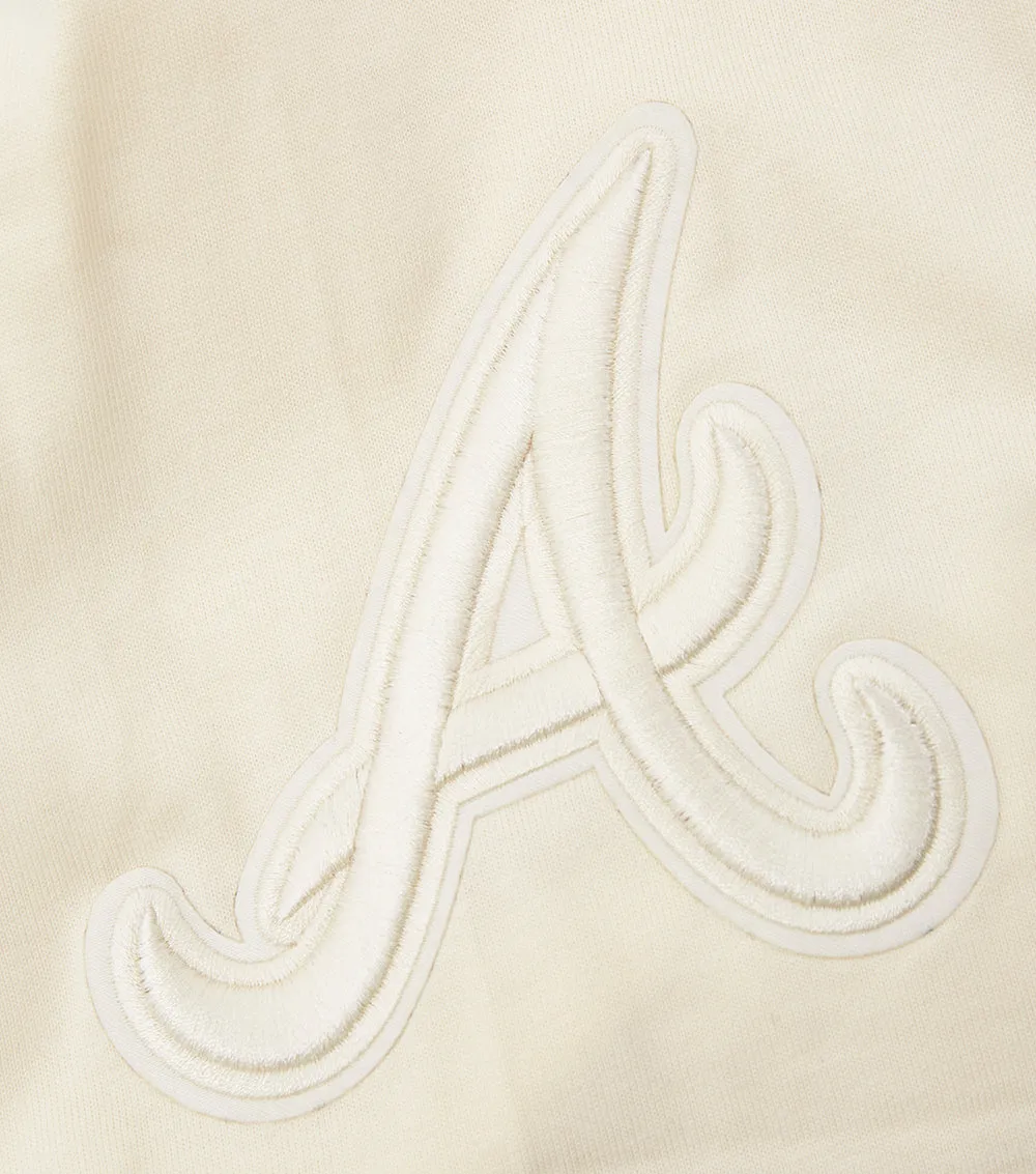 MLB ATLANTA BRAVES NEUTRAL DROP SHOULDER MEN'S TOP (EGGSHELL)