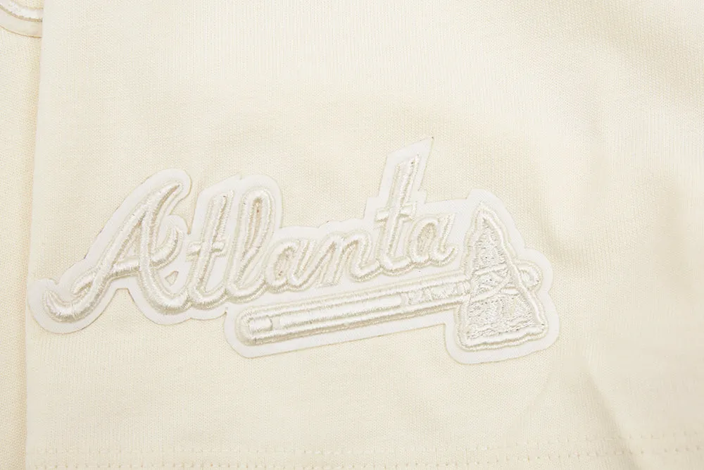 MLB ATLANTA BRAVES NEUTRAL DROP SHOULDER MEN'S TOP (EGGSHELL)