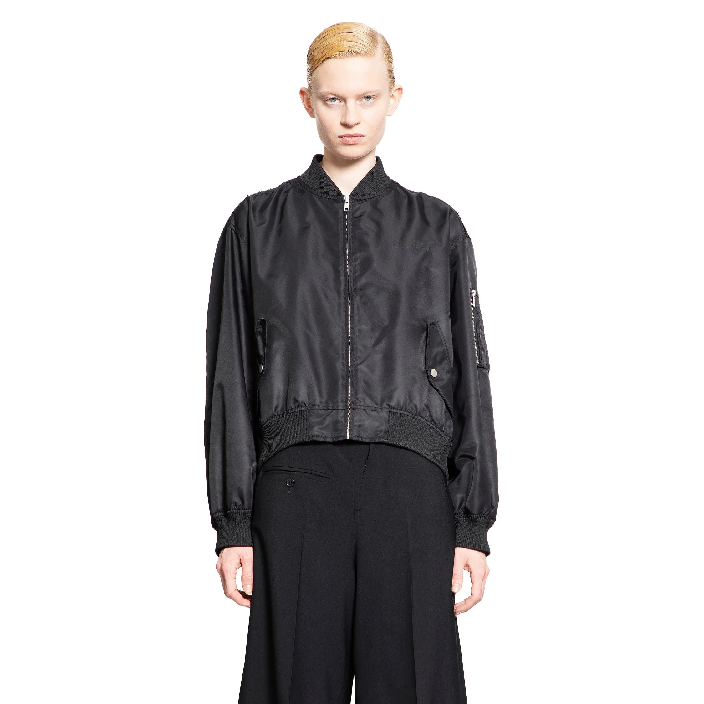 MM6 MAISON MARGIELA WOMAN BLACK JACKETS