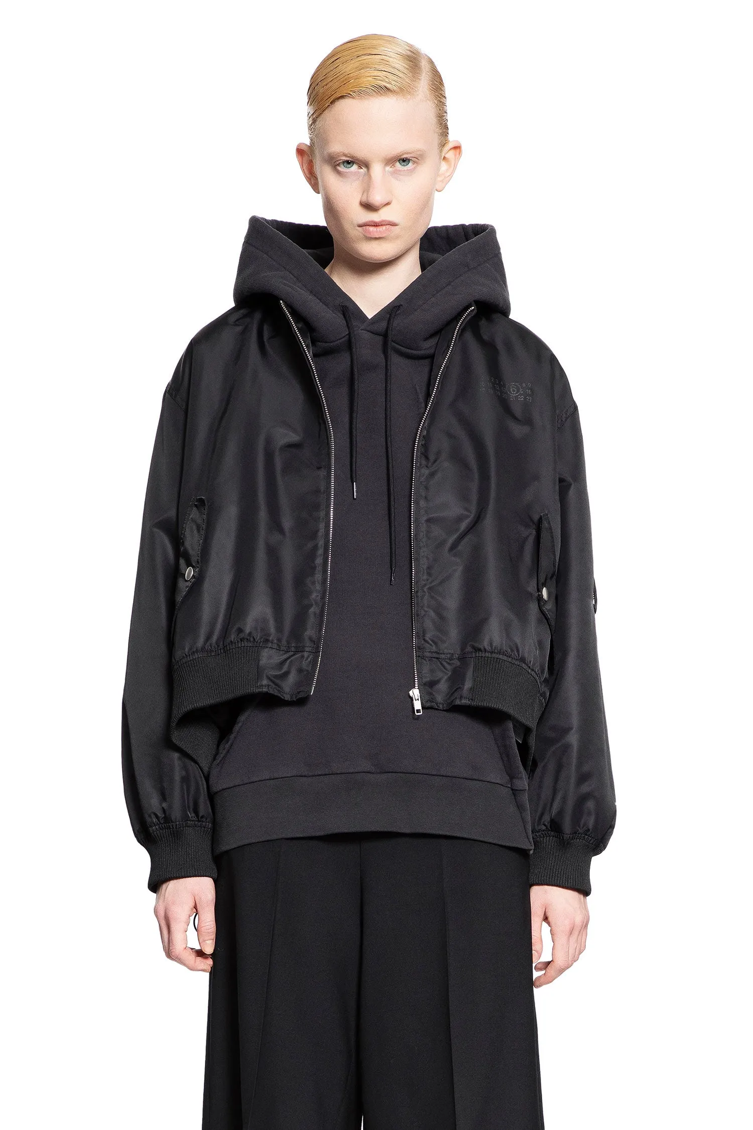 MM6 MAISON MARGIELA WOMAN BLACK JACKETS