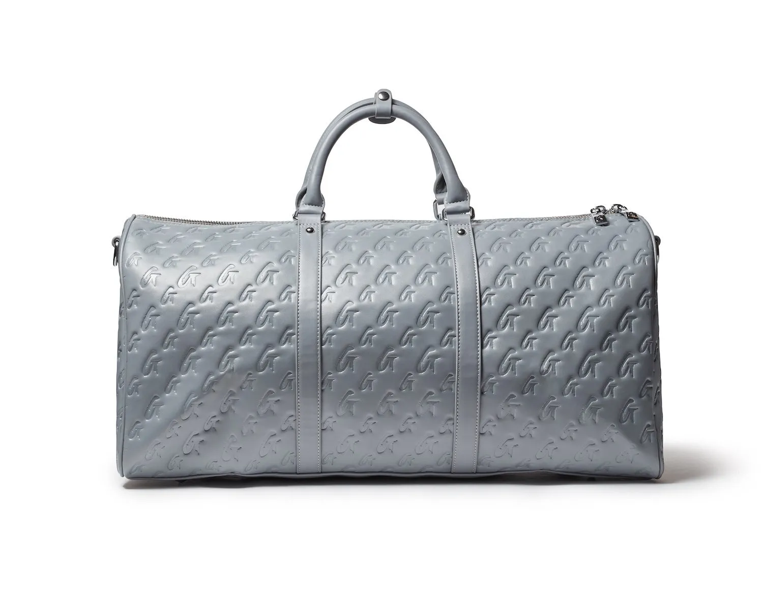 MONOGRAM UNISEX DUFFLE BAG GRAY