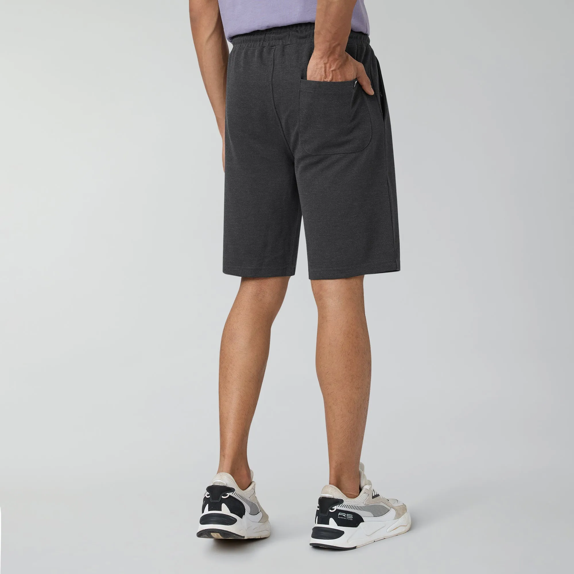 Nova Cotton Rich Shorts Graphite Grey