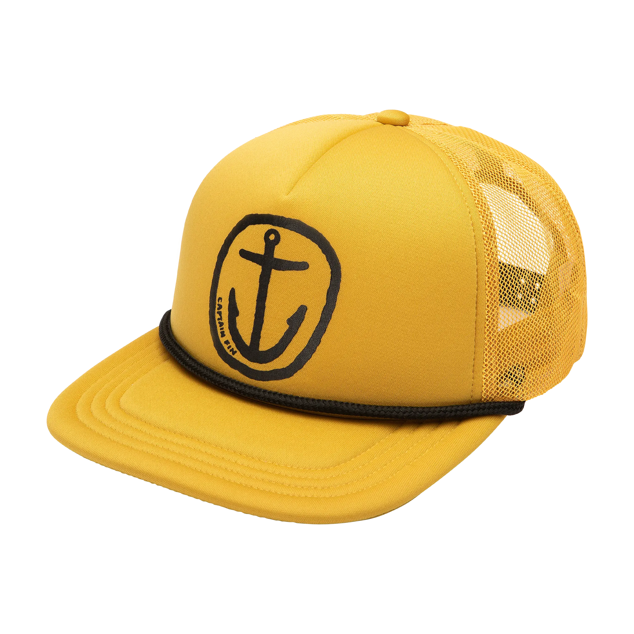 Nuevo Anchor Trucker Hat - Mustard