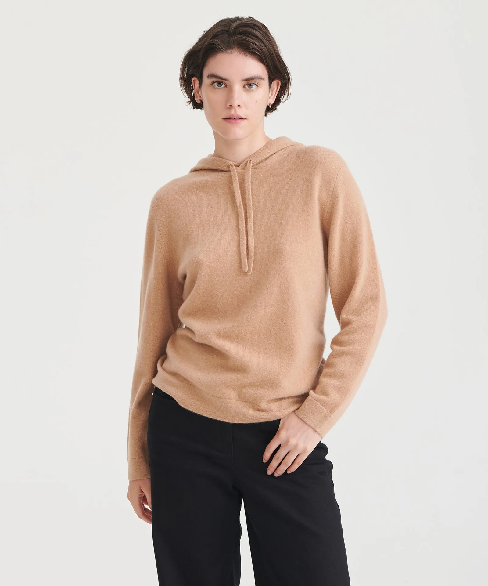 Off-Duty Cashmere Hoodie