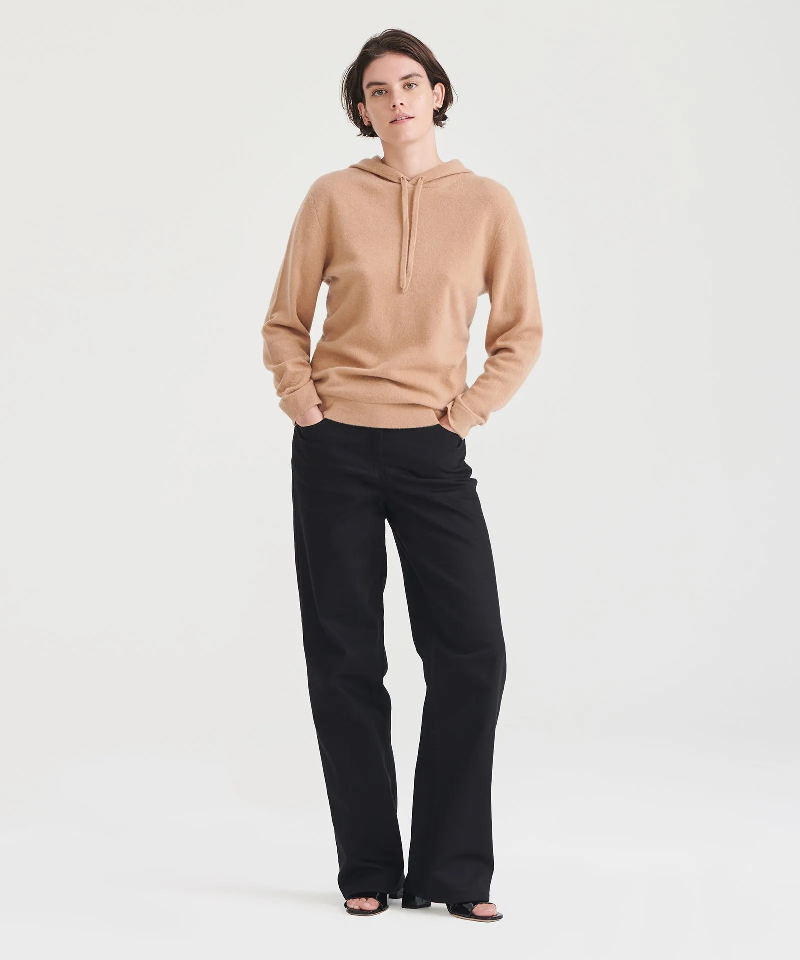 Off-Duty Cashmere Hoodie