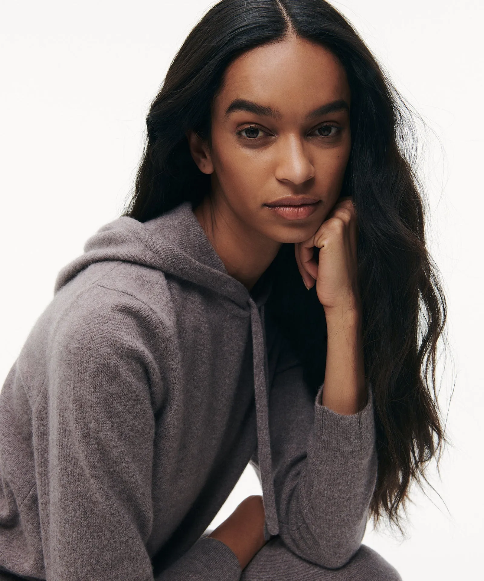 Off-Duty Cashmere Hoodie