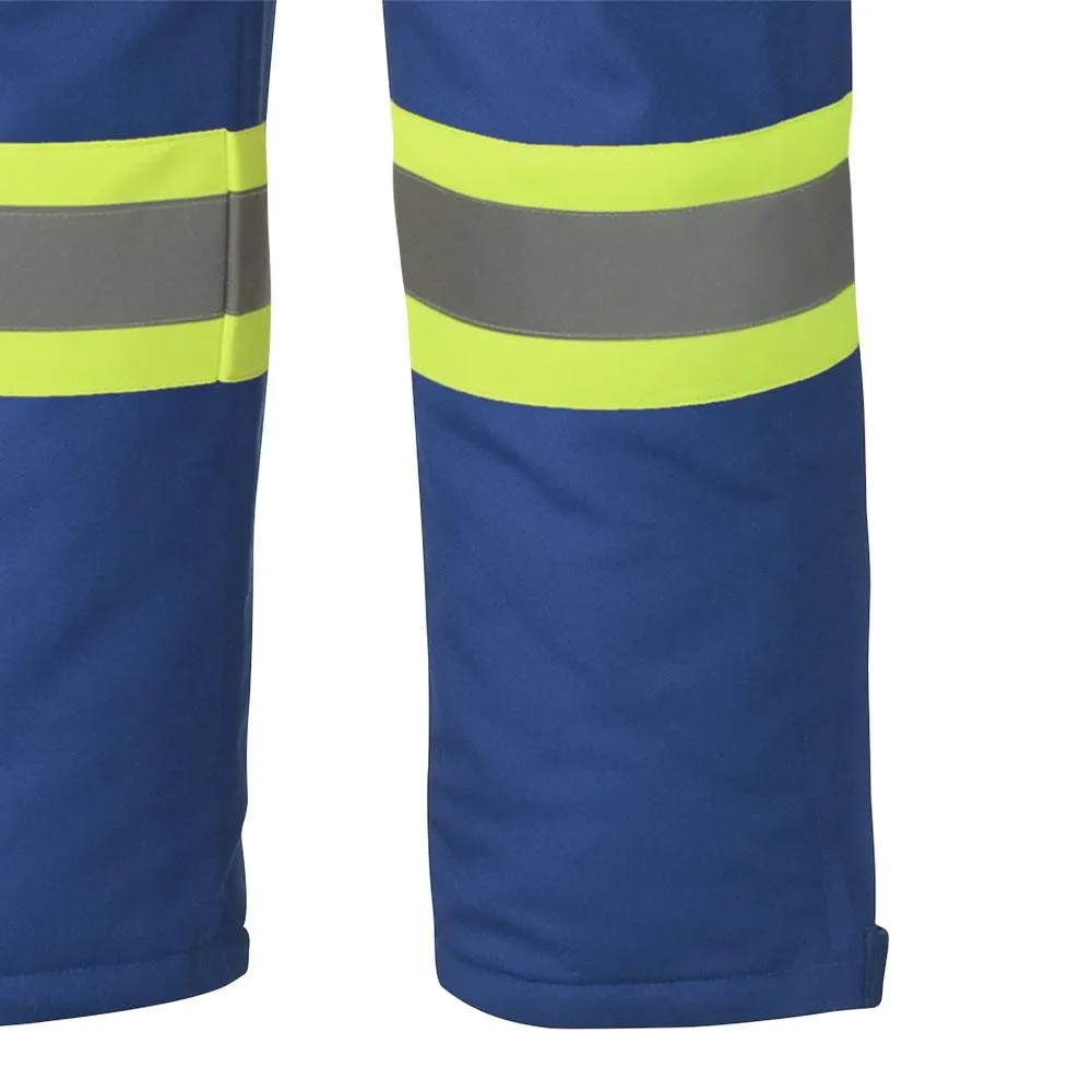 Overalls - Pioneer Hi-Viz Flame Resistant Quilted Cotton Safety Overall, 5524A / 5534A