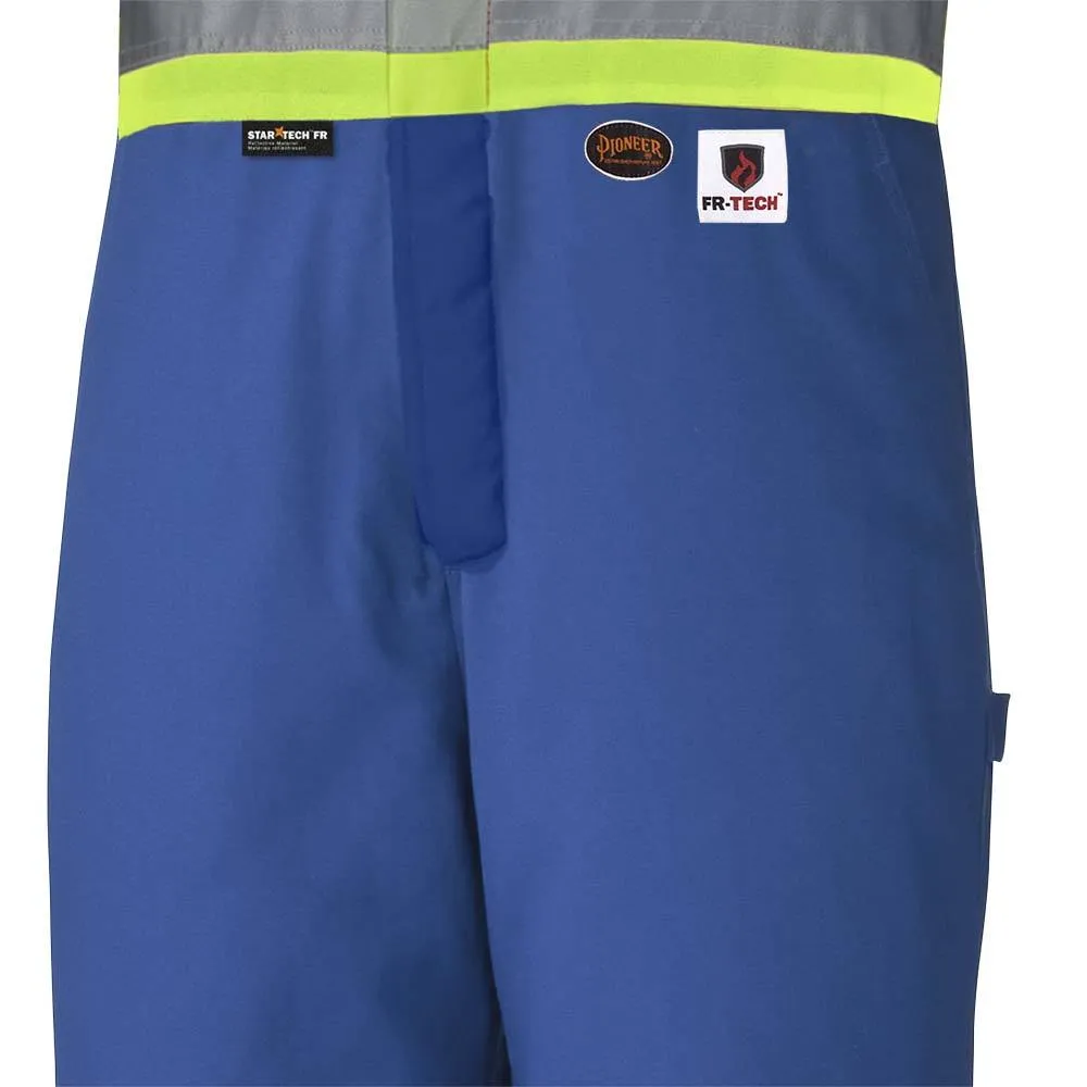 Overalls - Pioneer Hi-Viz Flame Resistant Quilted Cotton Safety Overall, 5524A / 5534A