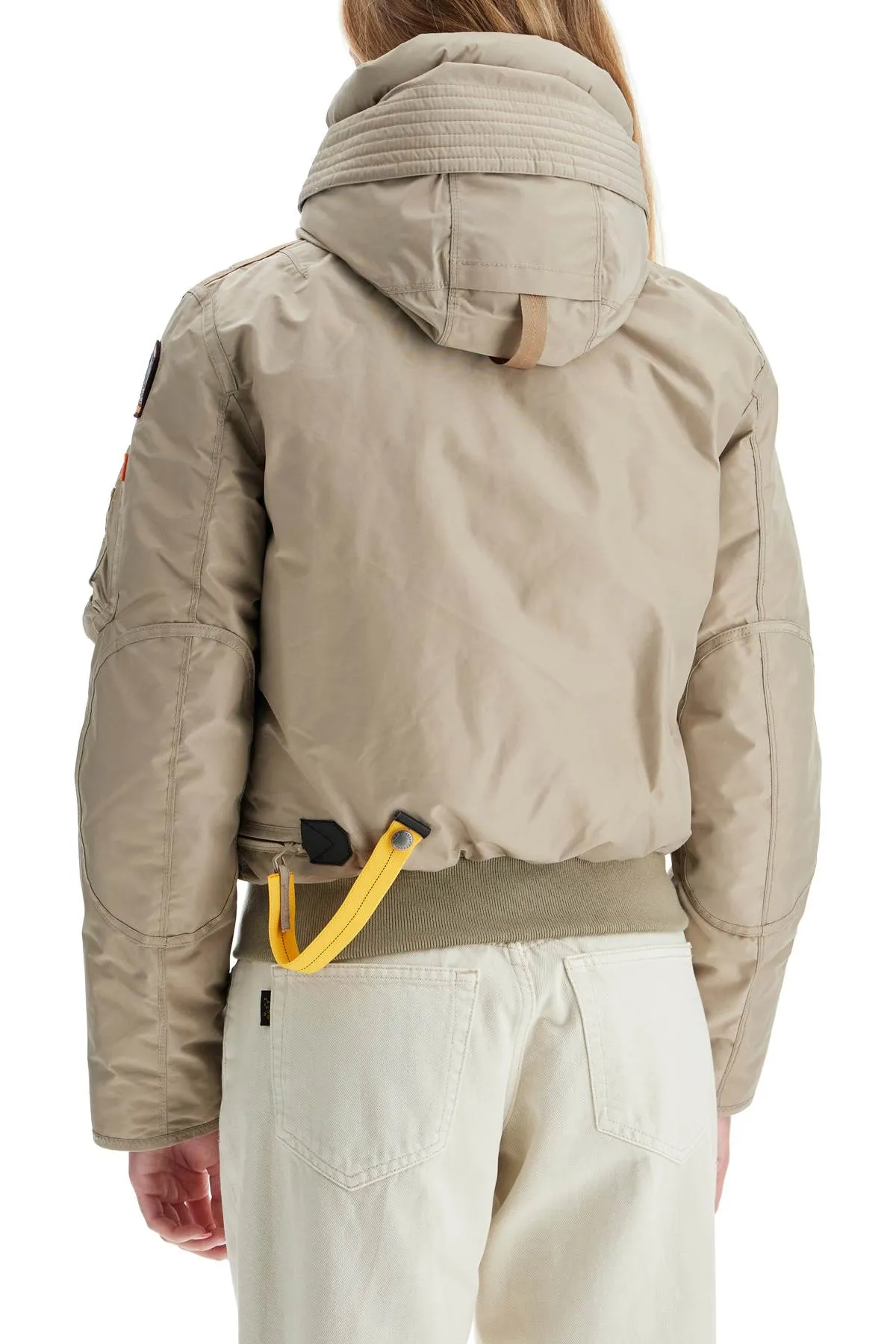 PARAJUMPERS gobi bomber jacket in oxford nylon