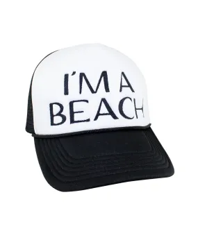 "I'm A Beach" Foam Trucker Hat