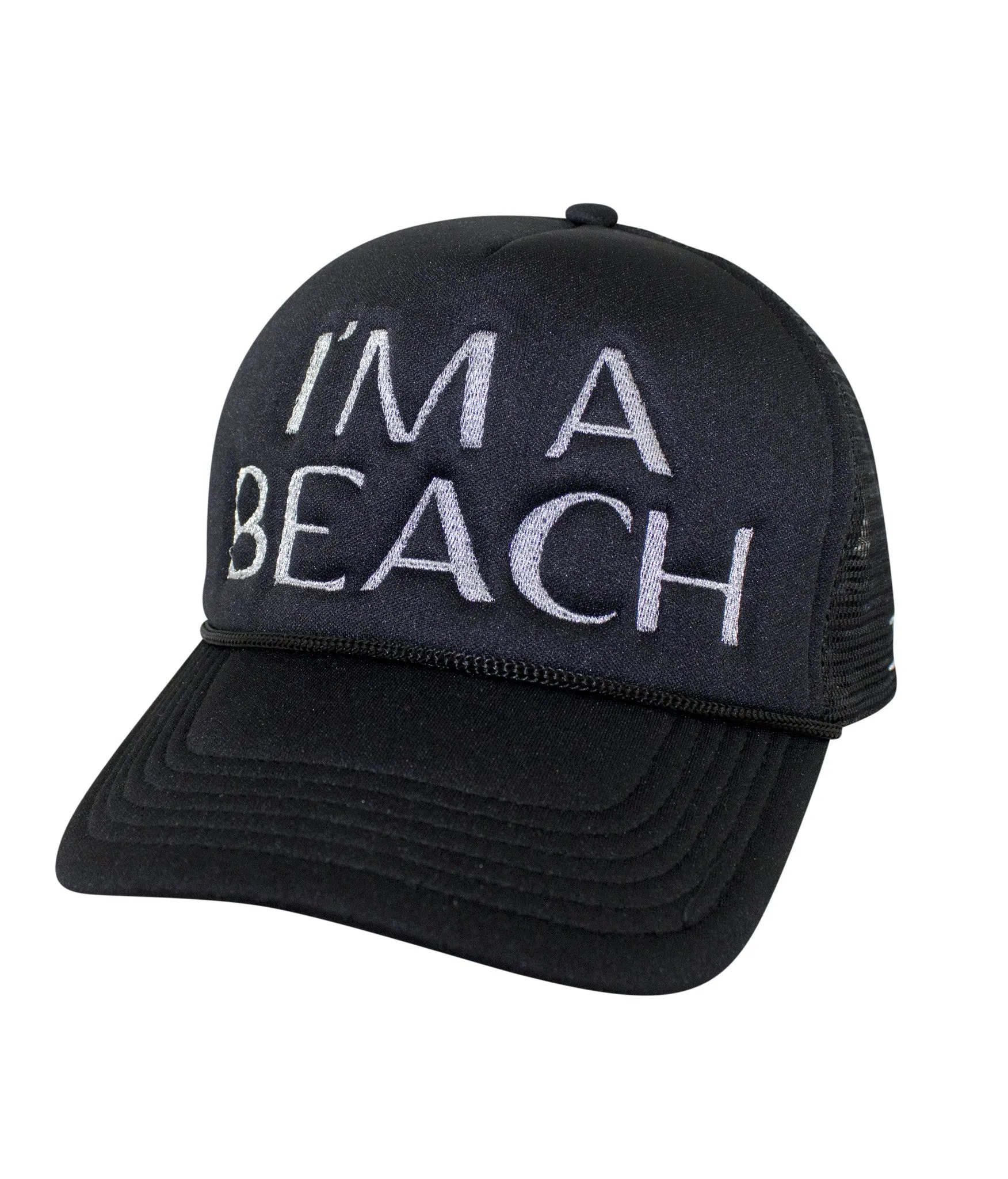 "I'm A Beach" Foam Trucker Hat