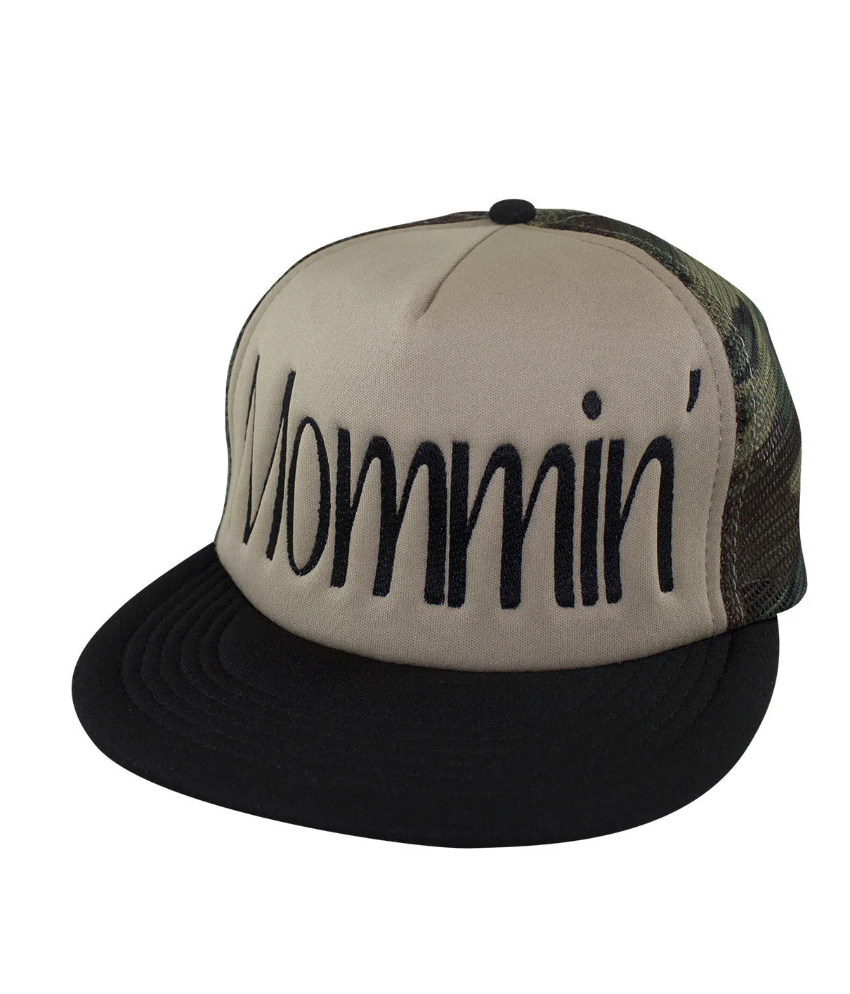 "Mommin'' Camo Foam Trucker Hat