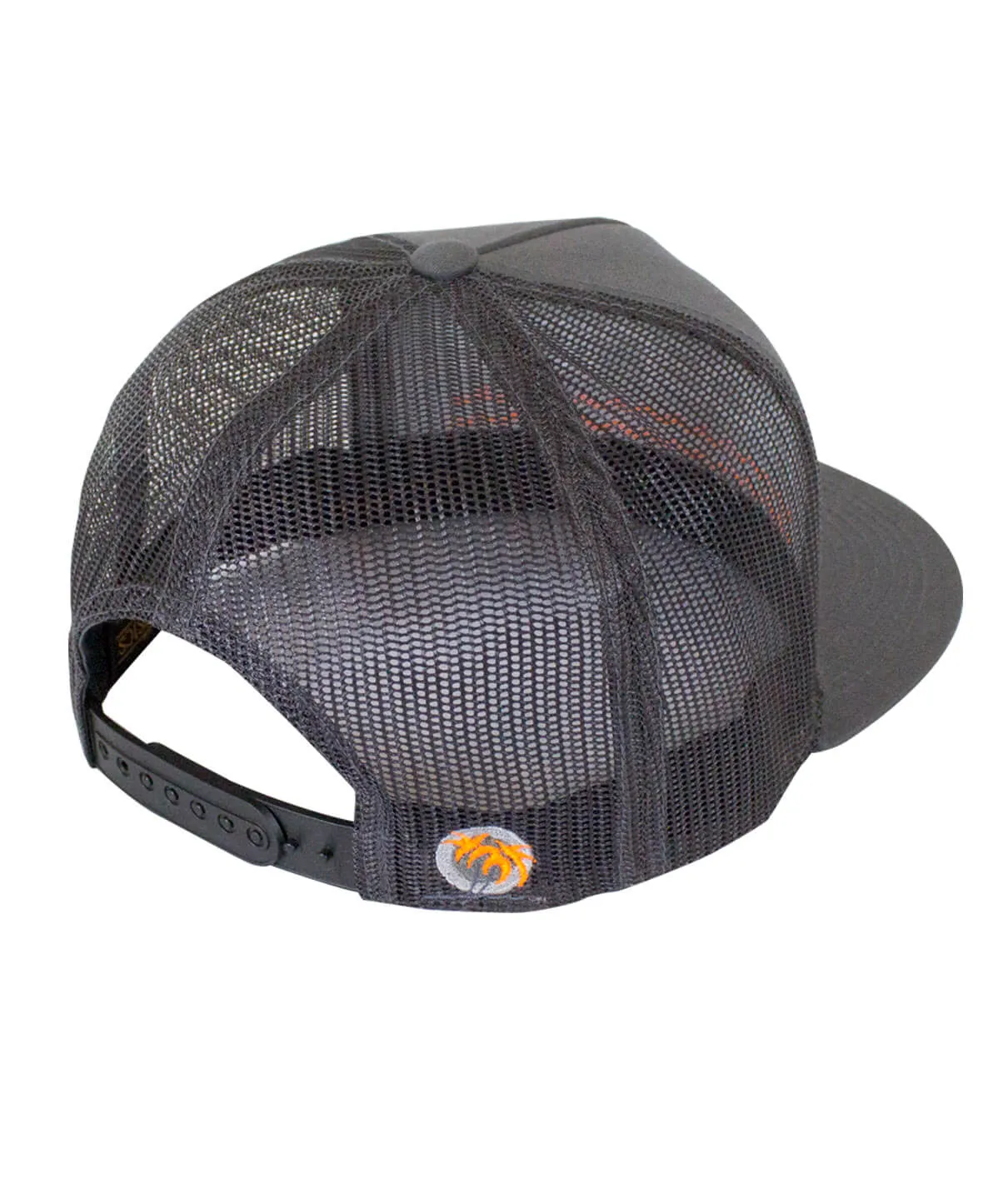 "On The Water - Center" Charcoal Trucker Hat