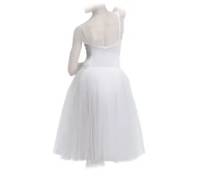 Rehearsal tulle skirt-White