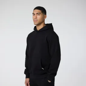 Relaxed Fit Hoodie | Black