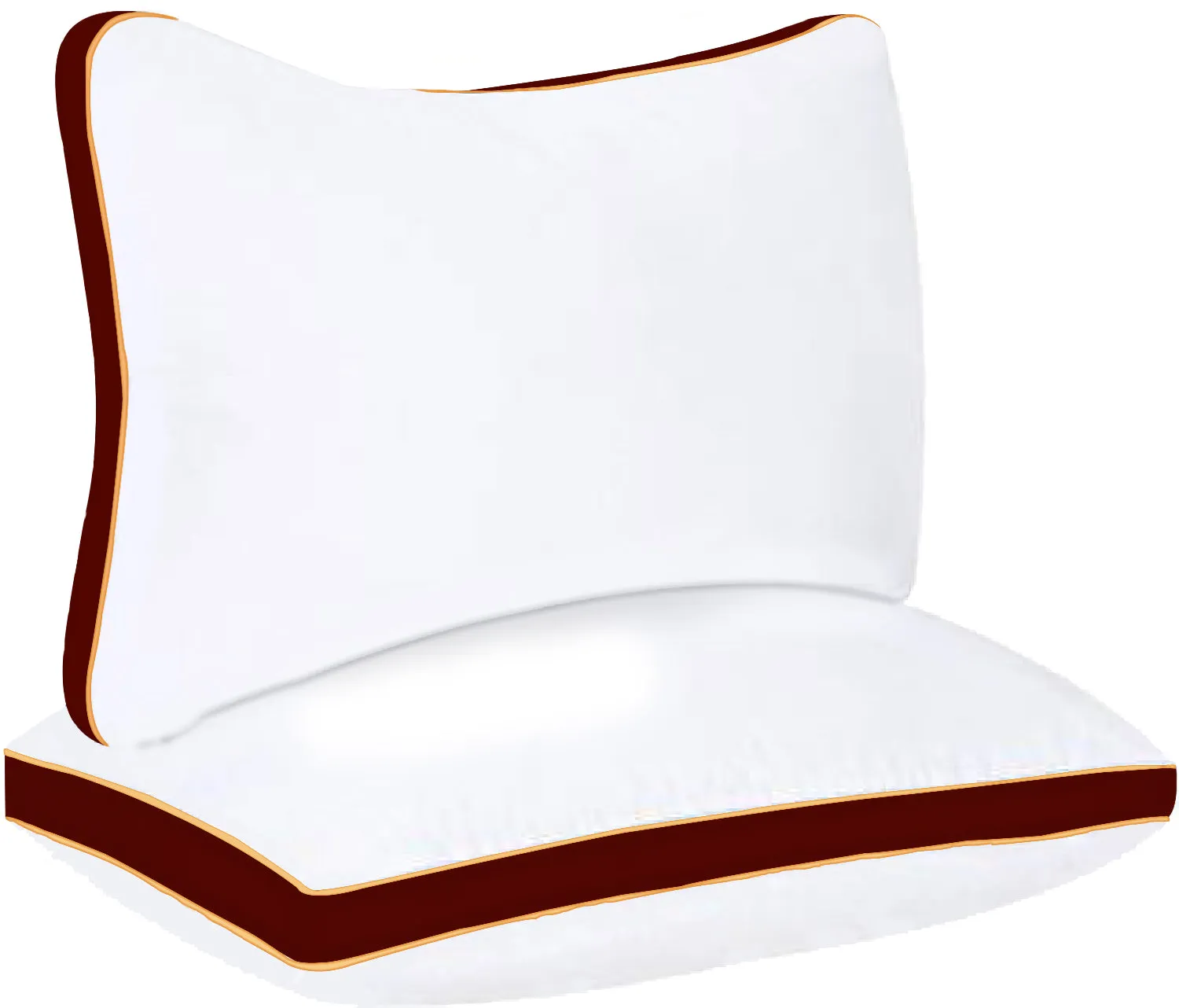 Super-Soft & Fluffy Microfiber Sleeping Pillow with Strip (Hotel Pillow)