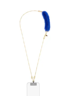 TWO-WAY FURRY PHONE STRAP/CUFF