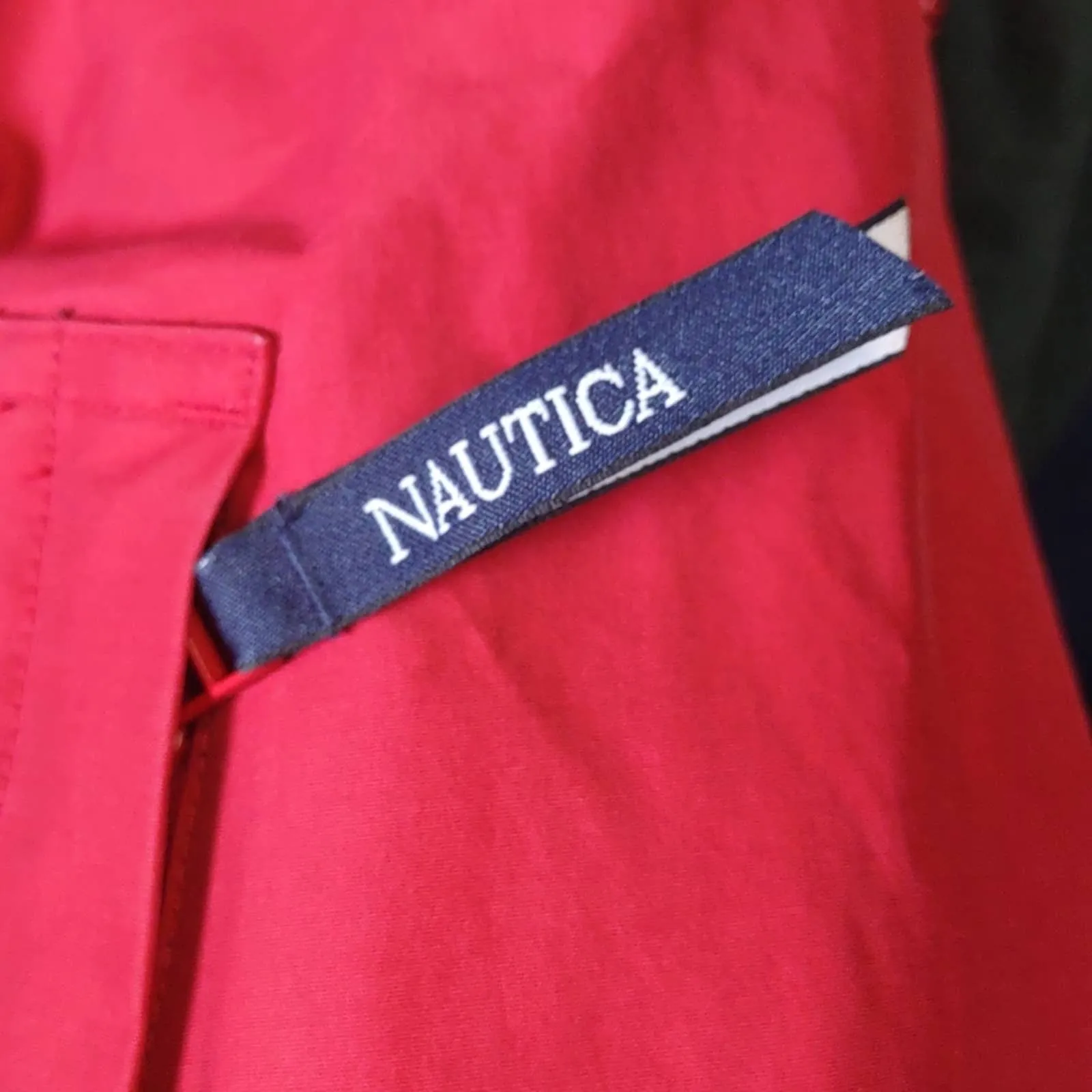 Vintage Nautica Reversible Fleece Jacket Large Y2K