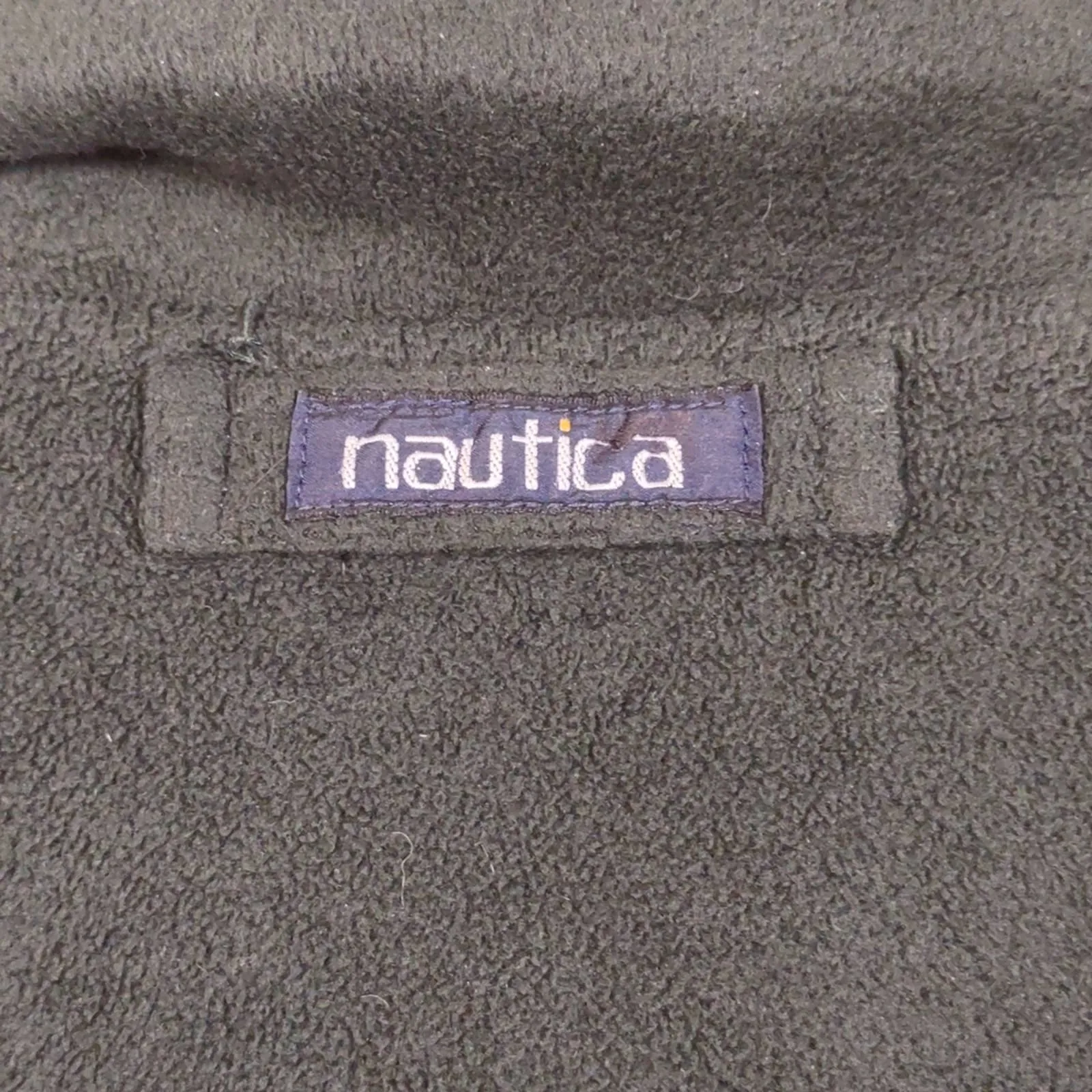 Vintage Nautica Reversible Fleece Jacket Large Y2K