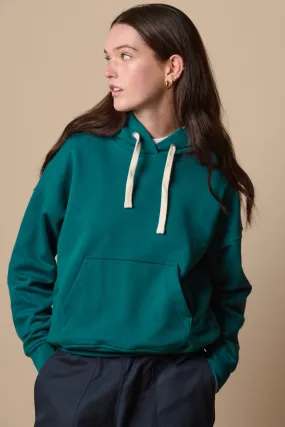 Women's Hooded Sweatshirt - Teal