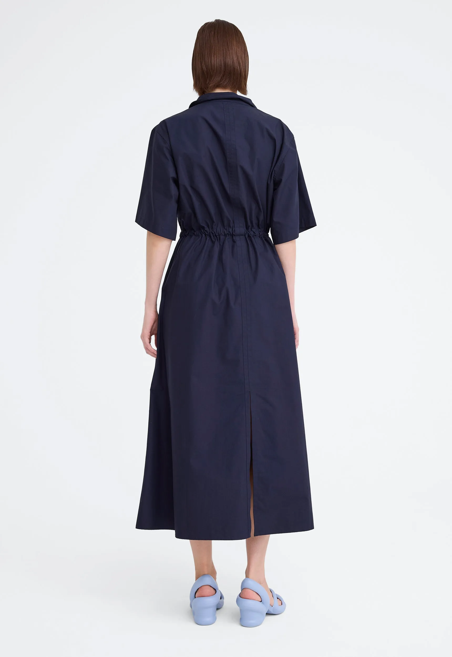 Zinc Dress - Darkest Navy